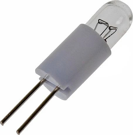 Schiefer signaallamp 1/4 bi pin 0.48w 4.5x16mm 12v 2500k helder