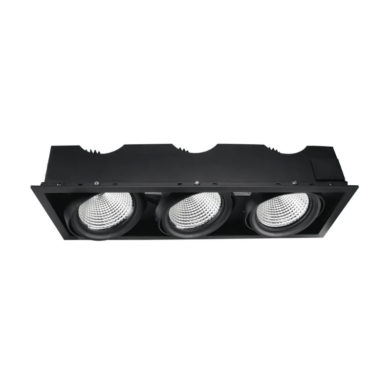 Internova IN331140242 Moon Black Moon 3 Retail 24° 840 Internova Moon 3 Retail 24° Zwart Philips LED SLM G7 3x1100Lm 840