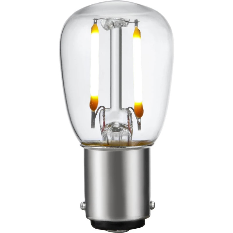 SPL Ba15d buislamp 1.5W Extra warmwit Helder