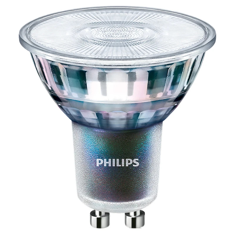 Philips Lighting 70765400 LED-lamp Energielabel F (A - G) GU10 Ballon 5.5 W = 50 W Warmwit (Ø x l) 50 mm x 54 mm Dimbaar 1 stuk(s)