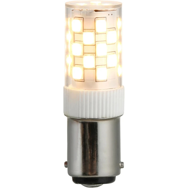SPL Ba15d buislamp 4W Warmwit Helder