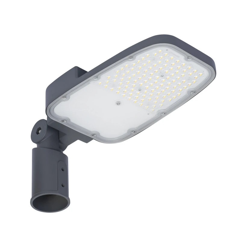 Ledvance LED Straatverlichting Area Value Medium SPD Aluminium Grijs 65W 8450lm 160x58D - 727 Zeer Warm Wit | IP66 - Symmetrisch