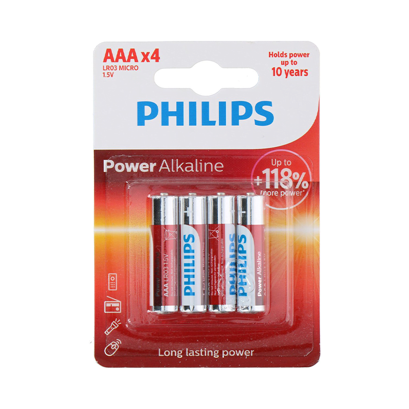 VNL Philips Power Alkaline Aaa Batterij